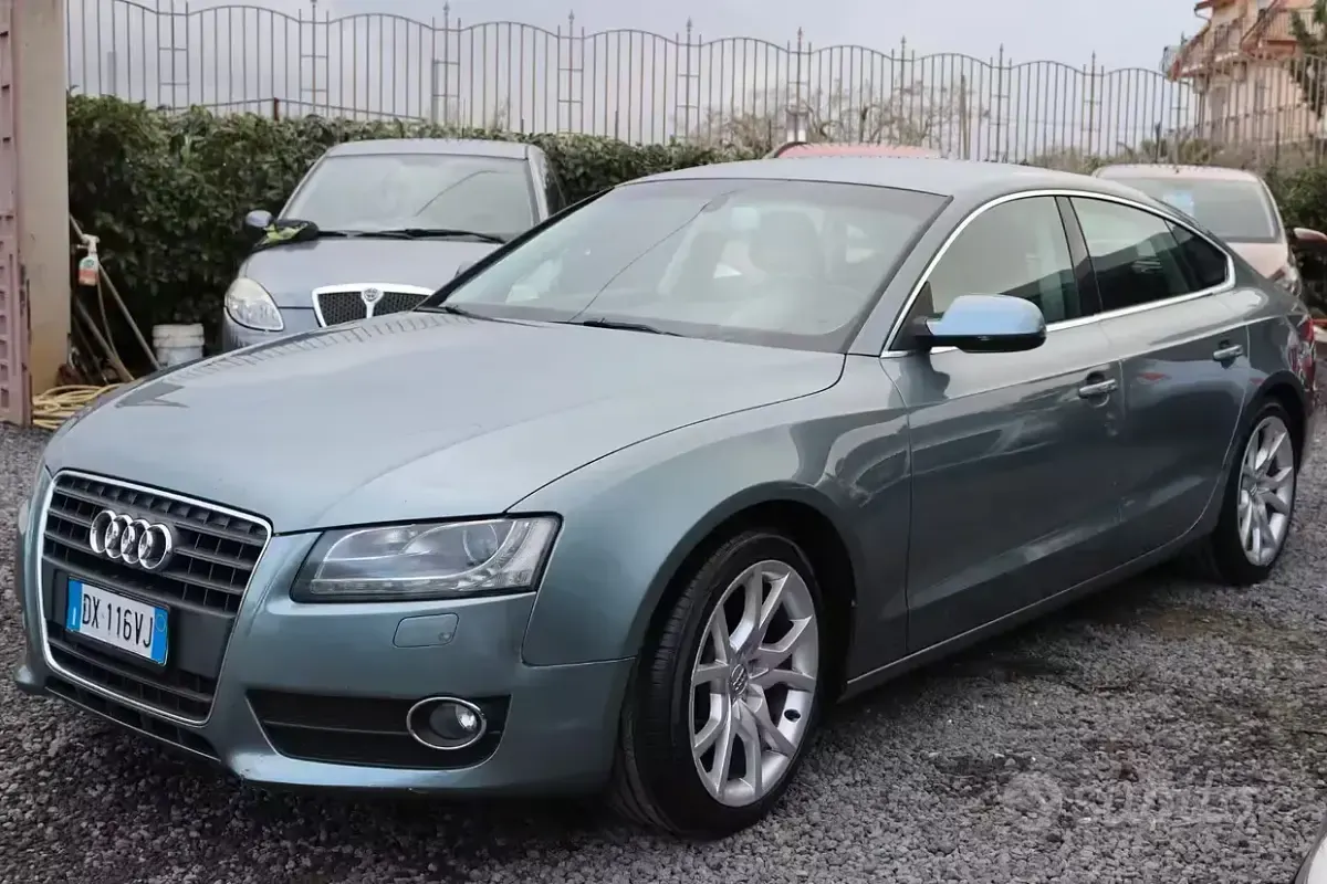 Usata Audi A5 Advanced 190 CV (139 kW) 2010 Grigio Coupé
