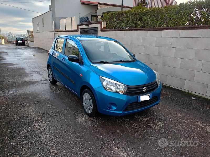 Usata Suzuki Celerio Style 68 CV (50 kW) 2017 Blu/azzurro Utilitaria