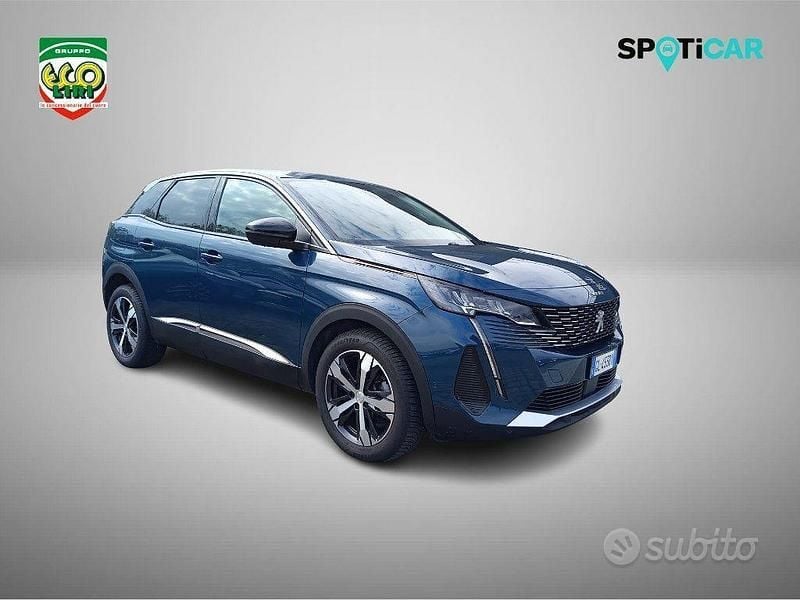 Usata Peugeot 3008 Allure 131 CV (96 kW) 2022 Blu SUV
