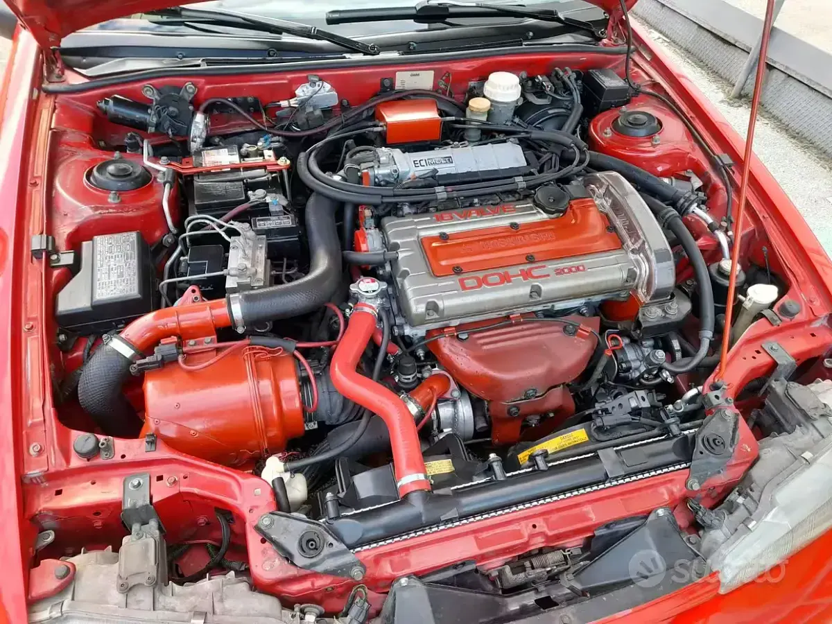 Usata Mitsubishi Eclipse 195 CV (143 kW) 1992 Rosso Coupé