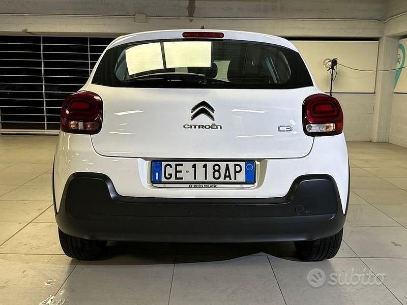 Usata Citroën C3 Feel 83 CV (61 kW) 2021 Bianco Utilitaria