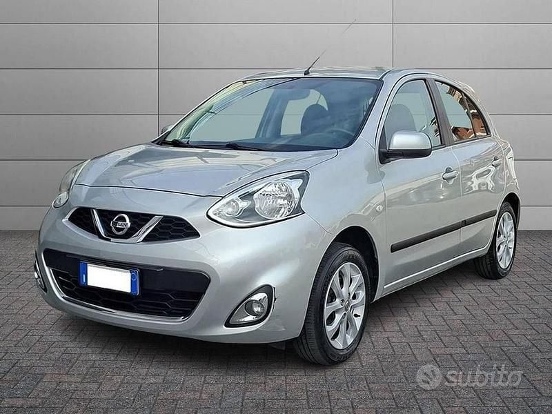 Usata Nissan Micra Visia 80 CV (58 kW) 2014 Rosso Utilitaria