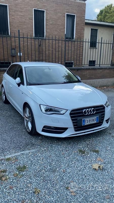 Usata Audi A3 150 CV (110 kW) 2014 Bianco Berlina