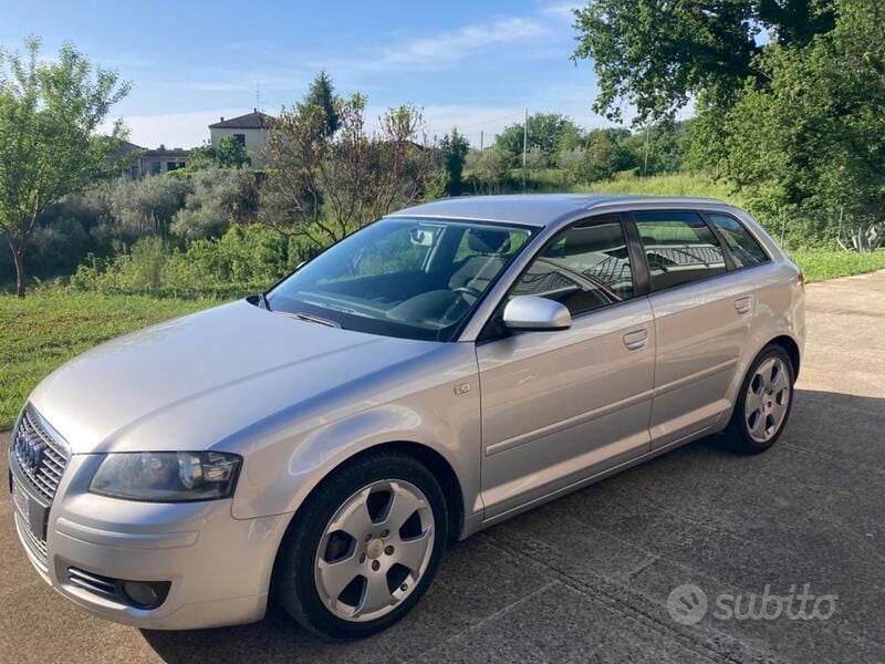 Usata Audi A3 140 CV (102 kW) 2007 Grigio Utilitaria
