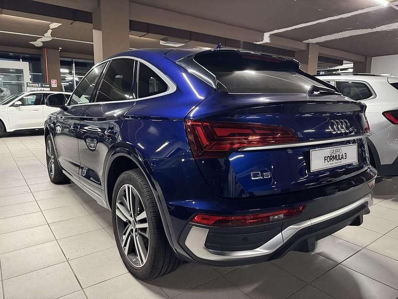 Usata Audi Q5 S-line plus 204 CV (150 kW) 2022 Blu/azzurro SUV