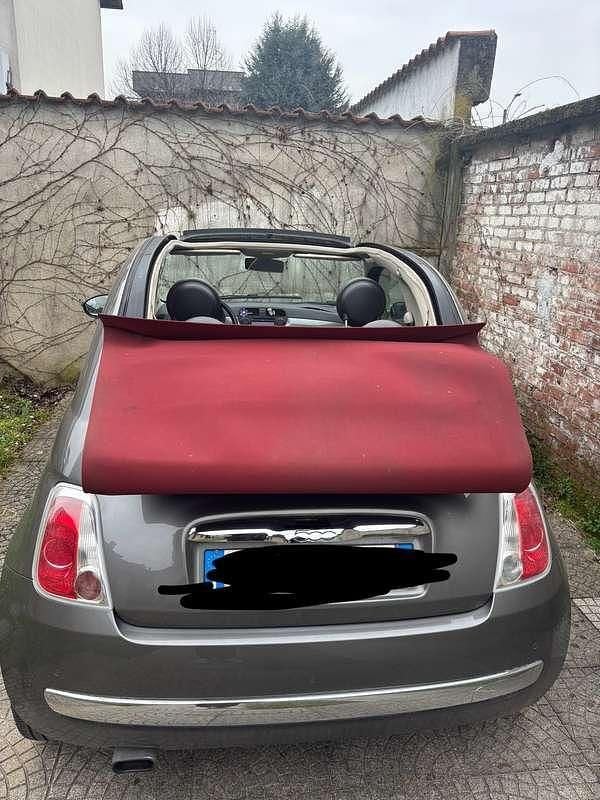 Usata Fiat 500C S 69 CV (50 kW) 2014 Grigio Cabrio