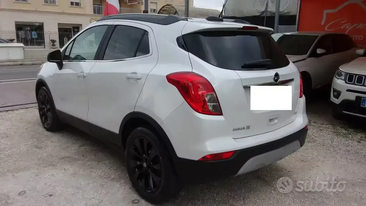 Usata Opel Mokka X 136 CV (100 kW) 2017 Bianco SUV