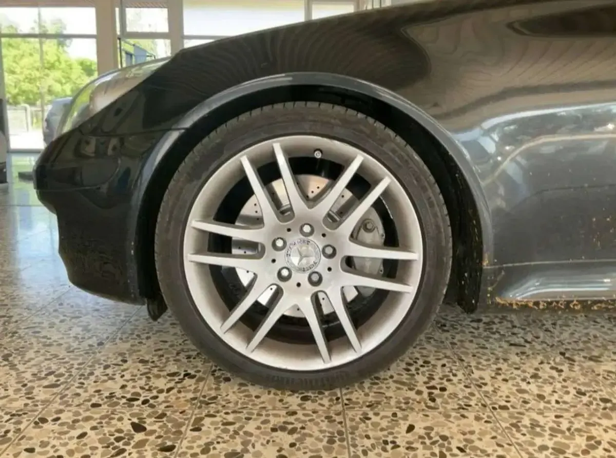 Usata Mercedes SLK350 272 CV (200 kW) 2007 Nero Cabrio