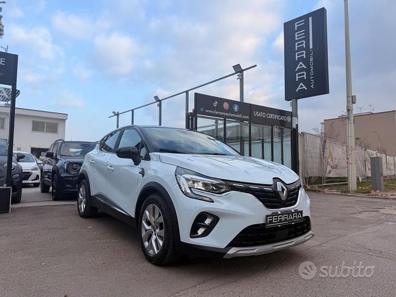 Usata Renault Captur Intens 95 CV (69 kW) 2020 Bianco SUV