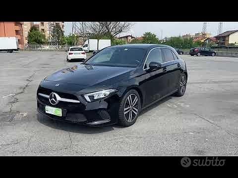 Usata Mercedes A160 Night 95 CV (69 kW) 2022 Nero Berlina