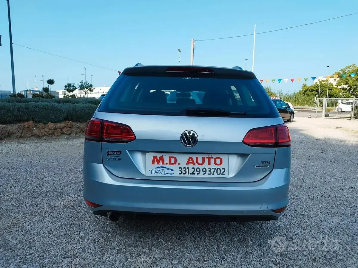 Usata VW Golf VII Business 105 CV (77 kW) 2014 Grigio Station wagon