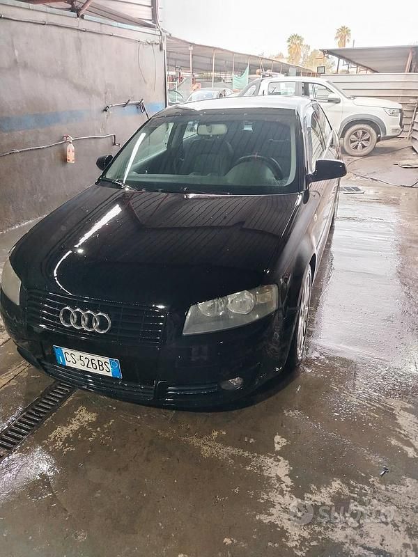 Usata Audi A3 S-Line 105 CV (77 kW) 2005 Nero Utilitaria