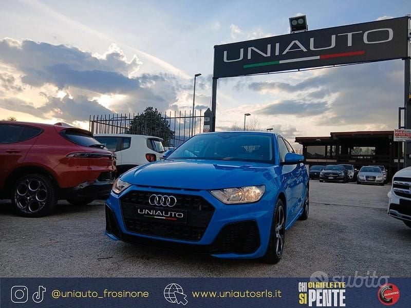 Usata Audi A1 S-Line 116 CV (85 kW) 2019 Blu SUV