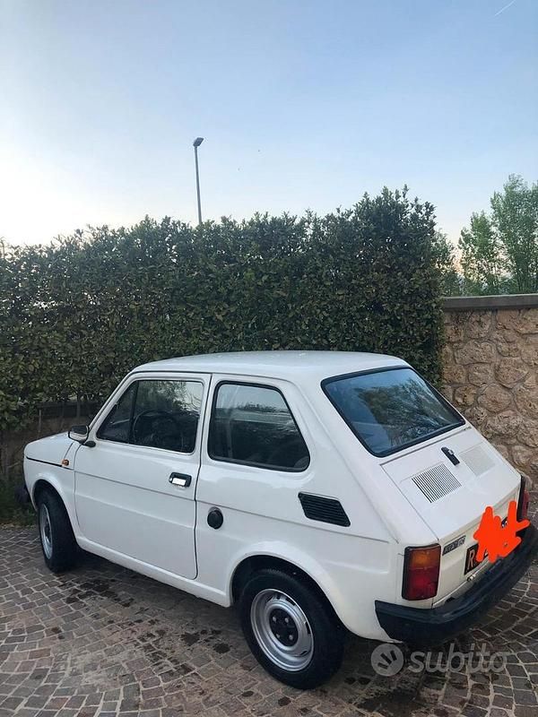 Usata Fiat 126 24 CV (17 kW) 1980 Bianco Utilitaria