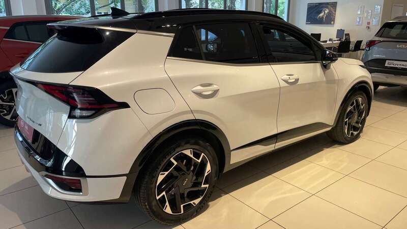 Usata Kia Sportage GT-Line 179 CV (131 kW) 2022 Bianco SUV