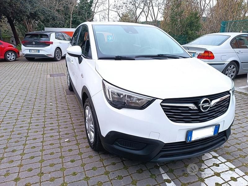 Usata Opel Crossland X 82 CV (60 kW) 2018 Bianco SUV