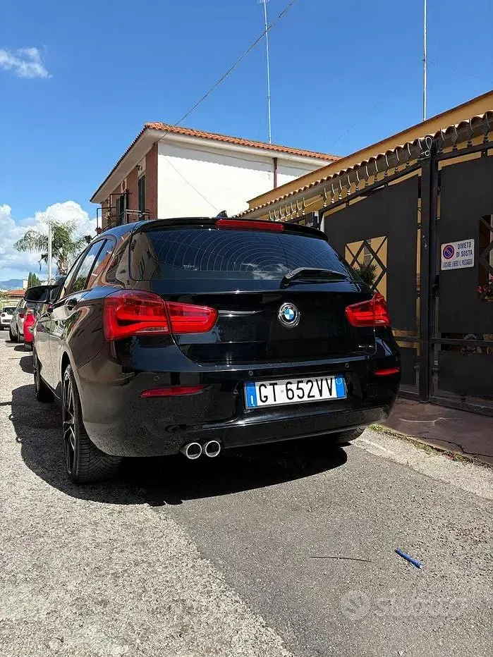 Usata BMW 120 190 CV (139 kW) 2019 Nero Utilitaria