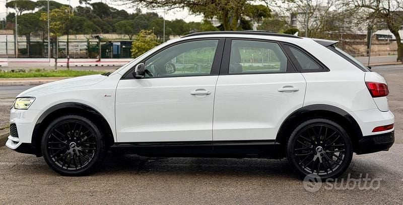 Usata Audi Q3 S-Line 150 CV (110 kW) 2018 Bianco SUV