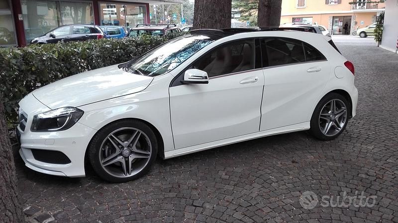 Usata Mercedes A220 Premium 170 CV (125 kW) 2014 Bianco Berlina