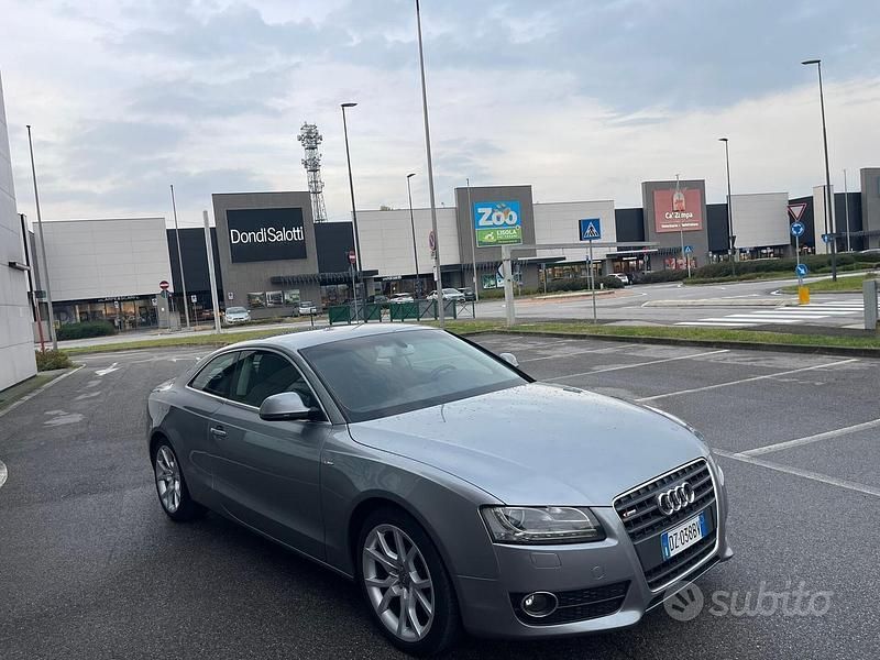 Usata Audi A5 Ambition 180 CV (132 kW) 2009 Grigio Coupé