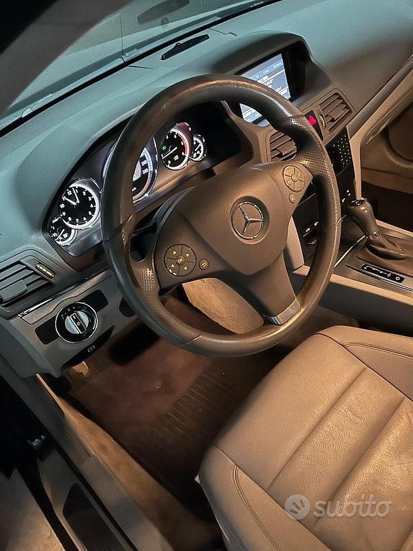 Usata Mercedes E250 2009 Nero Coupé