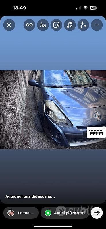 Usata Renault Clio II 2009 Blu Berlina