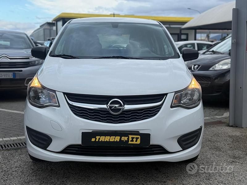 Usata Opel Karl Edition 75 CV (55 kW) 2016 Bianco Utilitaria