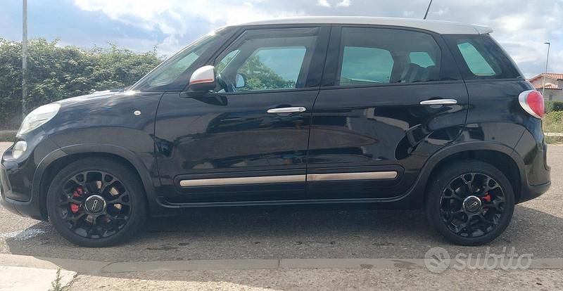 Usata Fiat 500L 120 CV (88 kW) 2014 Nero Monovolume