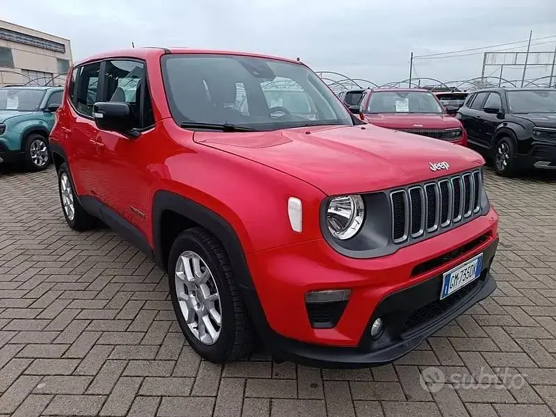 Usata Jeep Renegade Limited 120 CV (88 kW) 2023 Rosso SUV