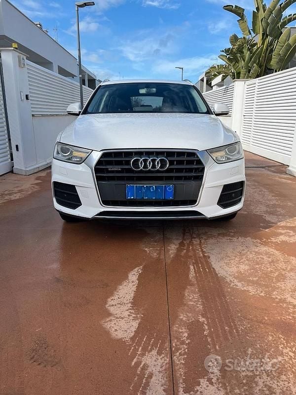 Usata Audi Q3 Ambiente 150 CV (110 kW) 2015 Bianco SUV