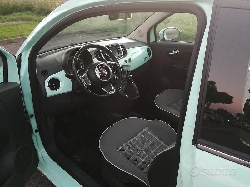 Usata Fiat 500 95 CV (69 kW) 2017 Verde