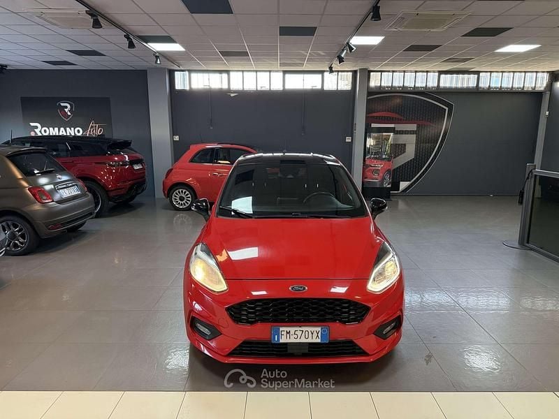 Usata Ford Fiesta ST-Line 86 CV (63 kW) 2017 Rosso Berlina