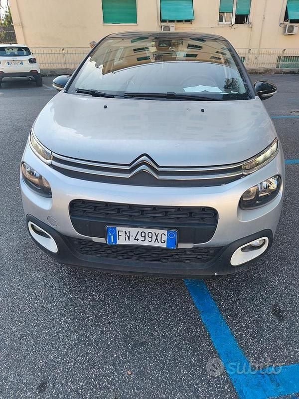 Usata Citroën C3 PureTech 82 CV (60 kW) 2018 Grigio Utilitaria
