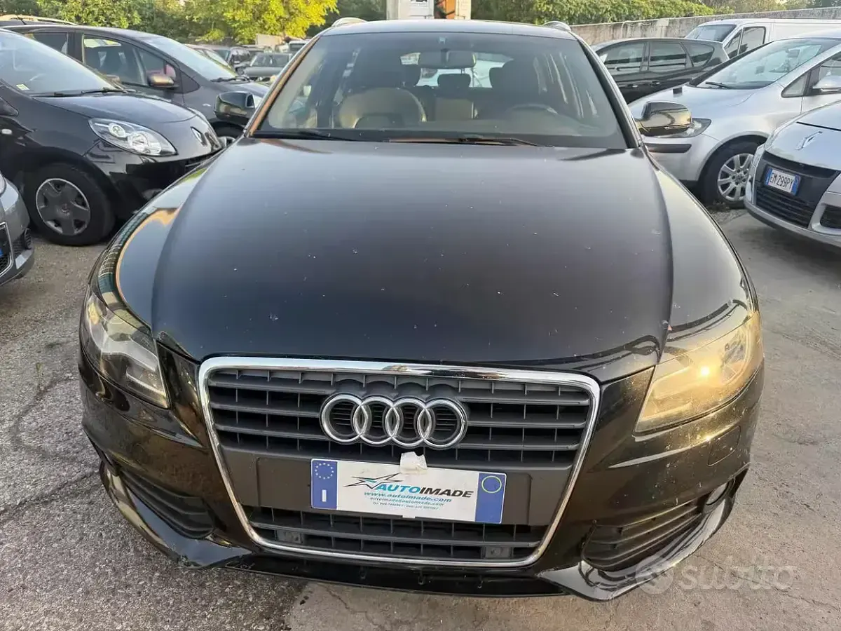 Usata Audi A4 Advanced Plus 143 CV (105 kW) 2009 Nero Station wagon