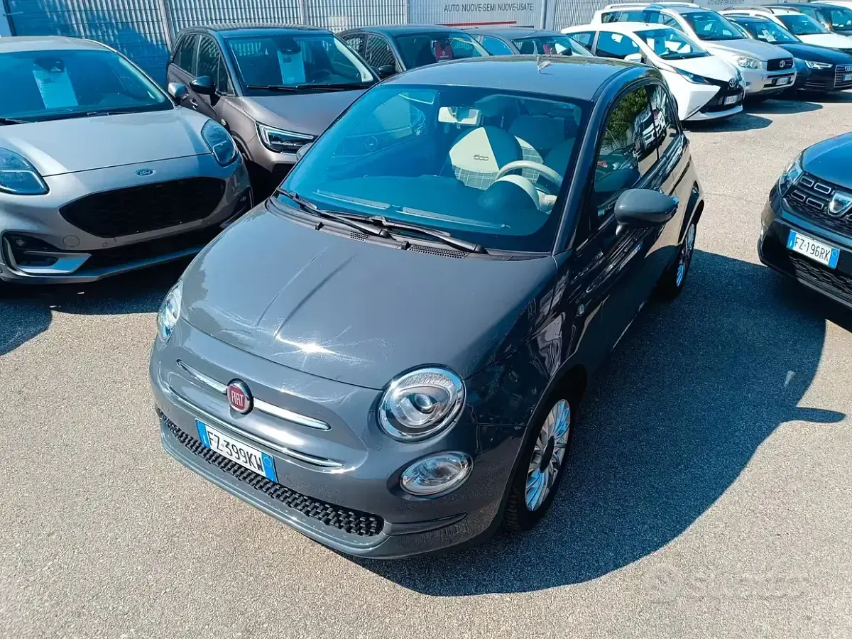 Usata Fiat 500 Lounge 69 CV (50 kW) 2020 Grigio Berlina