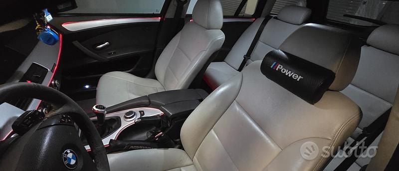 Usata BMW 520 177 CV (130 kW) 2007 Grigio Berlina
