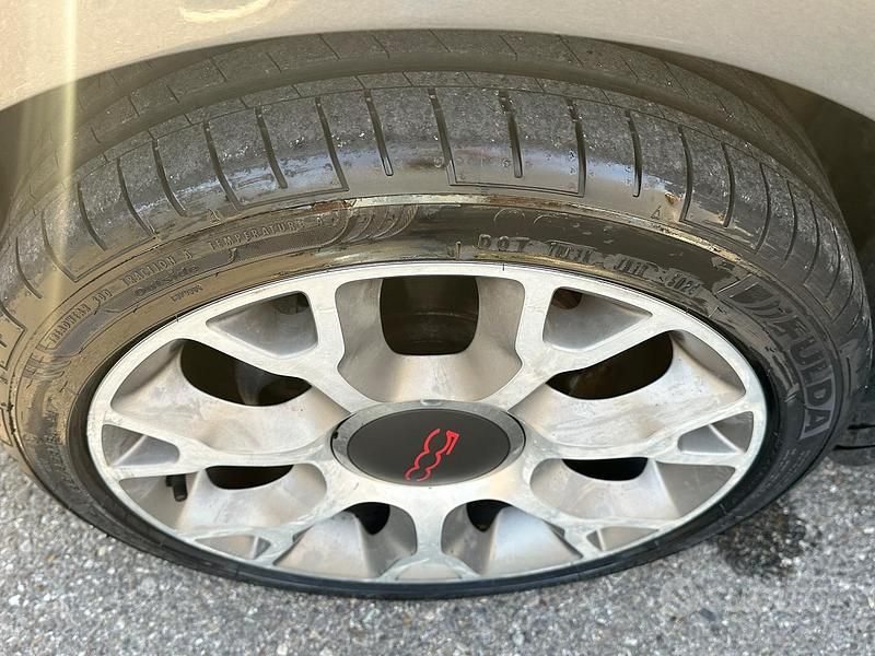 Usata Fiat 500 Lounge 69 CV (50 kW) 2015 Grigio Cabrio