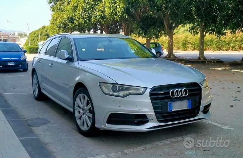 Usata Audi A6 Advanced 177 CV (130 kW) 2013 Grigio Station wagon