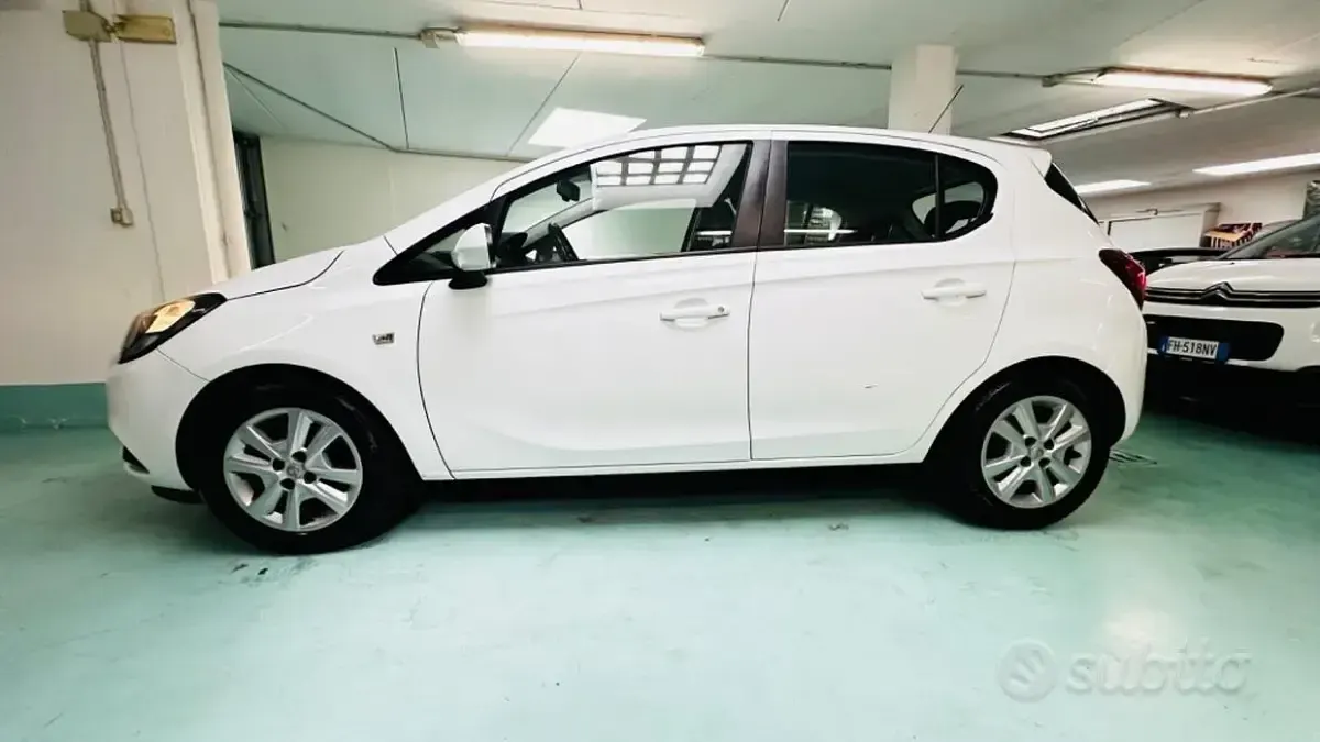 Usata Opel Corsa 70 CV (51 kW) 2016 Bianco Utilitaria