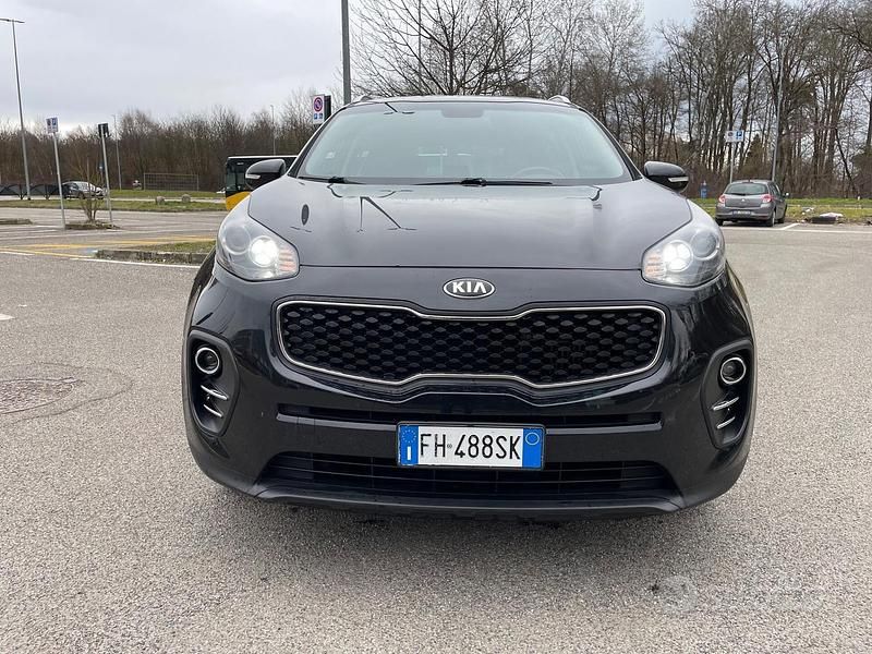 Usata Kia Sportage GT-Line 116 CV (85 kW) 2017 Nero SUV