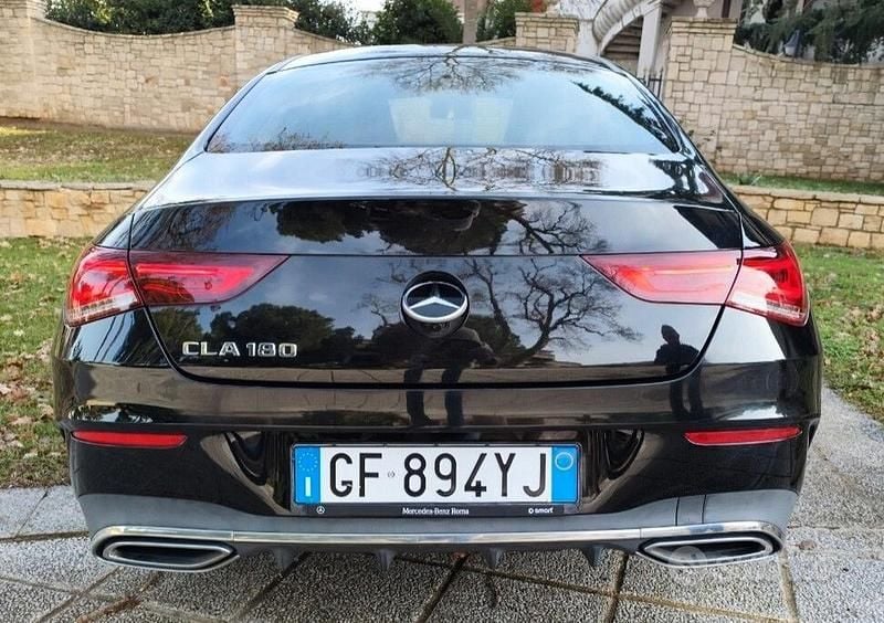 Usata Mercedes CLA180 Premium 135 CV (99 kW) 2021 Nero Berlina