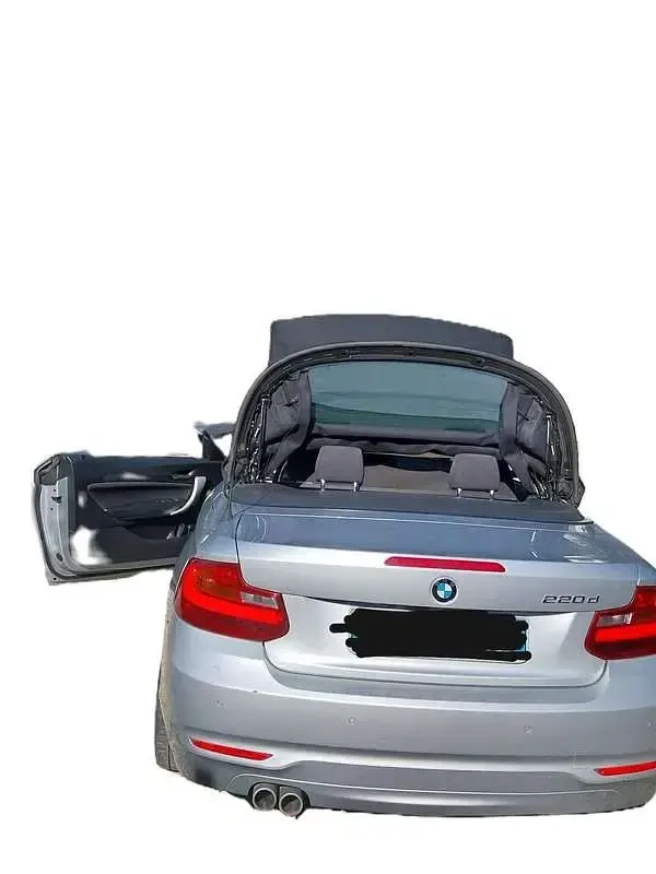 Usata BMW 220 Luxury Line 190 CV (139 kW) 2015 Grigio Cabrio