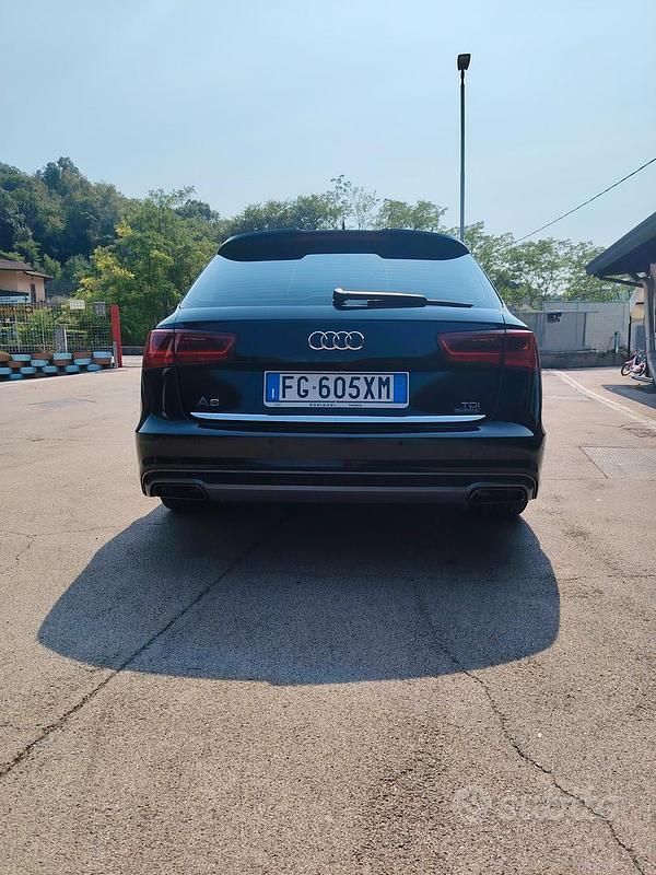 Usata Audi A6 S-Line 245 CV (180 kW) 2016 Nero Station wagon