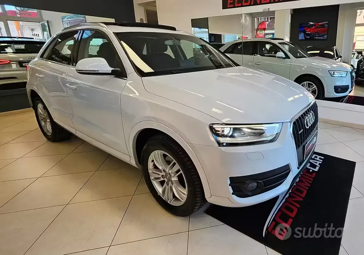 Usata Audi Q3 Advanced 140 CV (102 kW) 2014 Bianco SUV