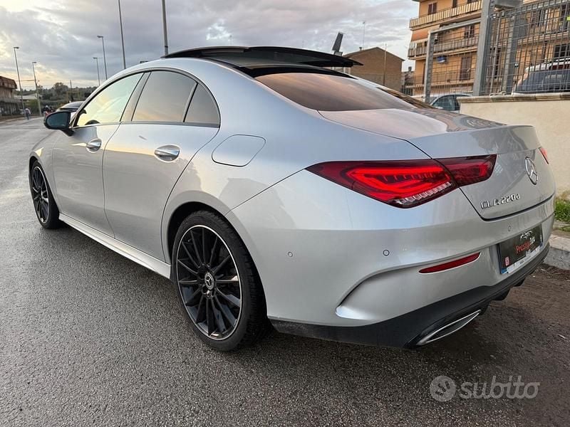 Usata Mercedes CLA220 Premium 190 CV (139 kW) 2021 Grigio Berlina