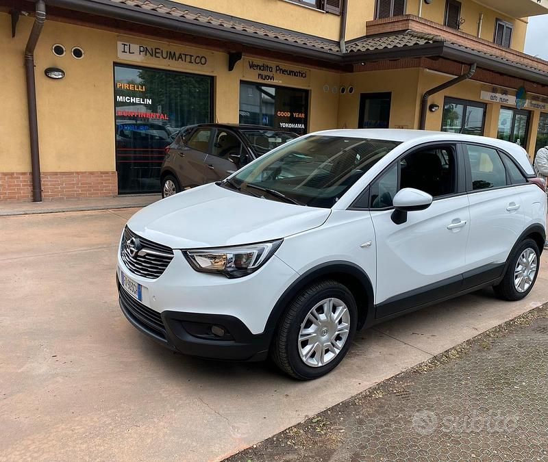 Usata Opel Crossland 83 CV (61 kW) 2019 Bianco SUV