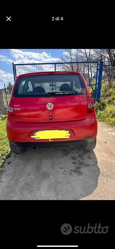 Usata VW Fox 2006 Rosso Utilitaria