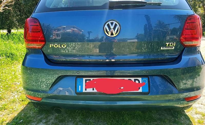 Usata VW Polo Comfortline 90 CV (66 kW) 2016 Blu/azzurro Berlina