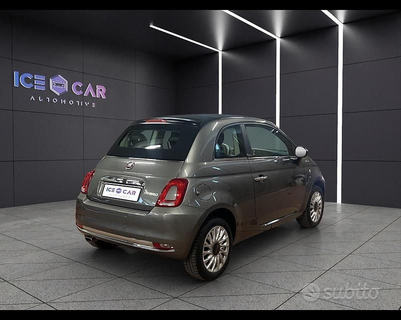 Usata Fiat 500C Dolcevita 69 CV (50 kW) 2022 Grigio Cabrio