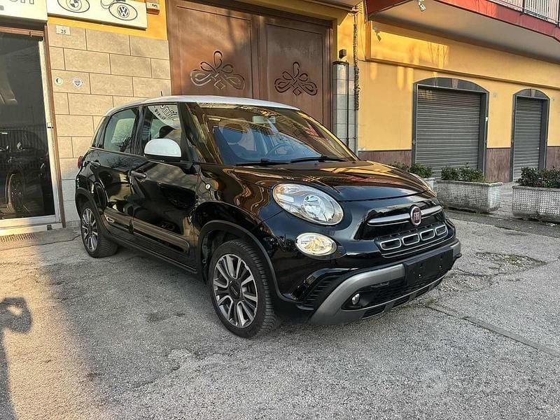 Usata Fiat 500L Cross 95 CV (69 kW) 2018 Nero Monovolume